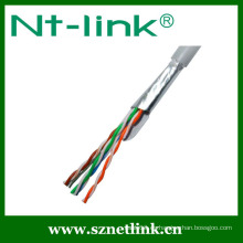 4 pares 24awg cable del LAN de cable de la red del cat5e del ftp